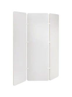 Büro-Raumteiler FUTURA in Beige/Weiß - (W) 180 x (H) 180 x (L) 2 cm