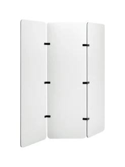 Büro-Raumteiler FUTURA in Grau - (W) 180 x (H) 180 x (L) 2 cm