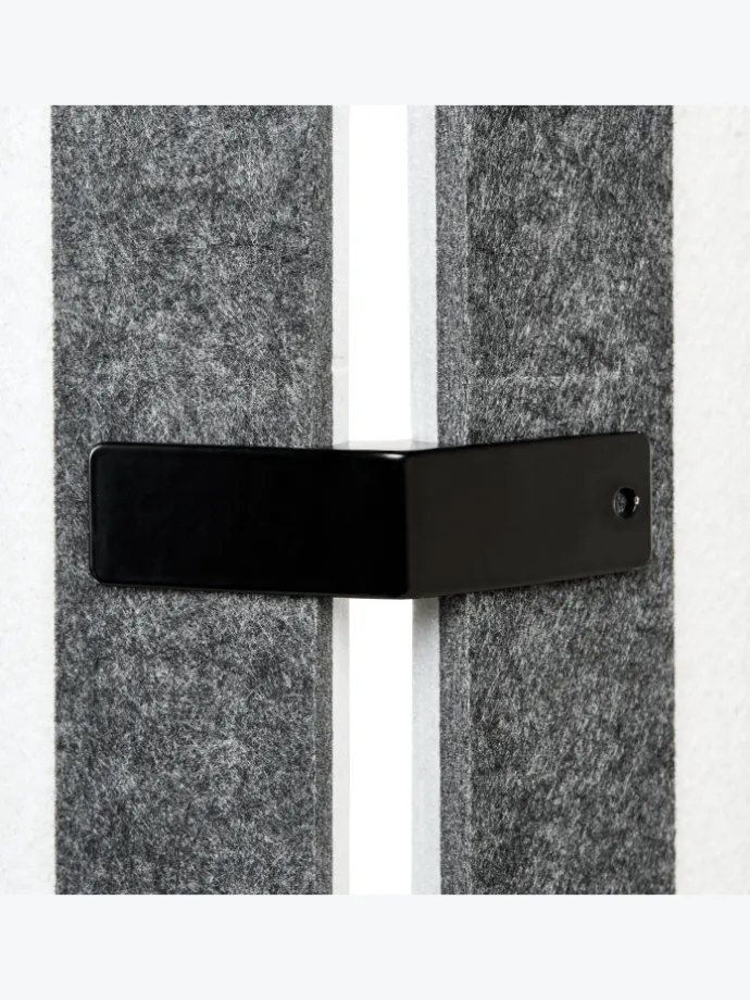 Büro-Raumteiler FUTURA in Grau - (W) 180 x (H) 180 x (L) 2 cm