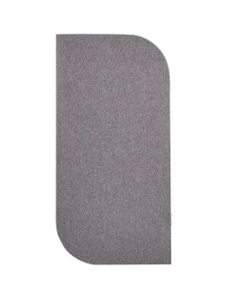 Büro-Raumteiler SHADY in Grau/Beige - (W) 400 x (H) 160 x (L) 2 cm