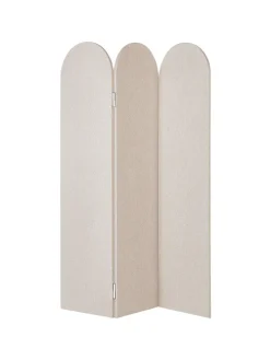 Büro-Raumteiler SLIMMY in Beige - (W) 120 x (H) 160 x (L) 2 cm