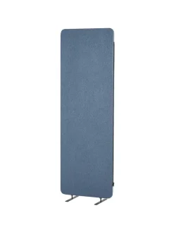 Büro-Raumteiler STANDI in Blau - (W) 184 x (H) 184 x (L) 30 cm