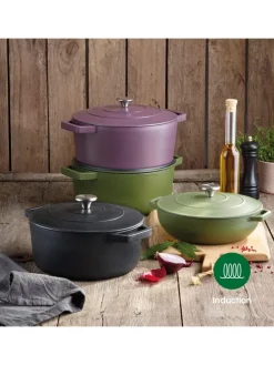 Bräter in Lila - Ø 28 cm