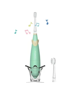 BUBBLE BRUSH Kinder-Schallzahnbürste in grün