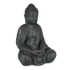 Buddha Figur in Anthrazit - (H)70 cm