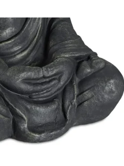Buddha Figur in Anthrazit - (H)70 cm