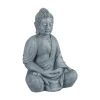 Buddha Figur in Hellgrau - (H)70 cm
