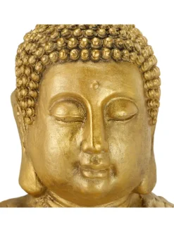 Buddha-Figur in Gold