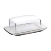 Butterdose ''Loft'' in Silber - (B)16,8 x (H)6,8 x (T)11,5 cm