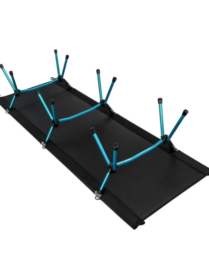 Campingbett Anchorage in Schwarz/Blau