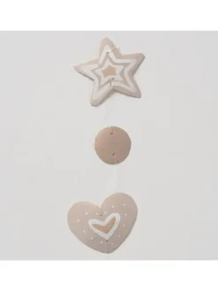 Capiz-Girlande "Bakery" in Beige - (L)180 cm