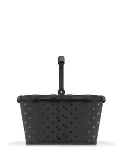 Carrybag - Einkaufskorb (cord dark matcha) in frame glossy dots