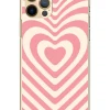 Case für iPhone 14 Pro Max in Rosa/ Creme