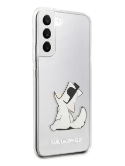 Case für Samsung Galaxy S22+ in Transparent/ Weiß