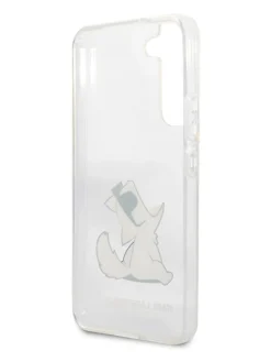 Case für Samsung Galaxy S22+ in Transparent/ Weiß