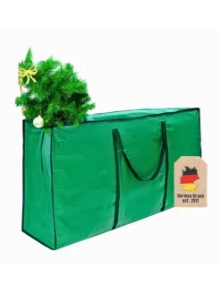 Christbaum Aufbewahrungstasche Tannenbaum - Größe 135 x 34 x 68 cm in Grün