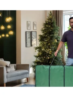 Christbaum Aufbewahrungstasche Tannenbaum - Größe 135 x 34 x 68 cm in Grün