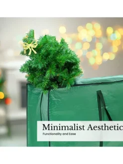 Christbaum Aufbewahrungstasche Tannenbaum - Größe 135 x 34 x 68 cm in Grün