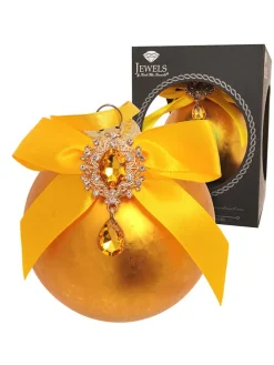 Christbaumkugel in Gold - Ø 8 cm