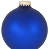 Christbaumkugeln in Blau - 4 Stück