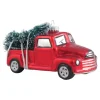 Christbaumornament "Historischer Pickup" in Rot - (B)8 cm