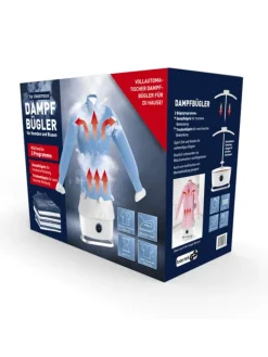 CLEANmaxx Bügler mit Dampffunktion - 2 Bügelprogramme - Weiß