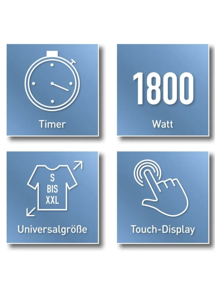 CLEANmaxx Bügler mit Dampffunktion