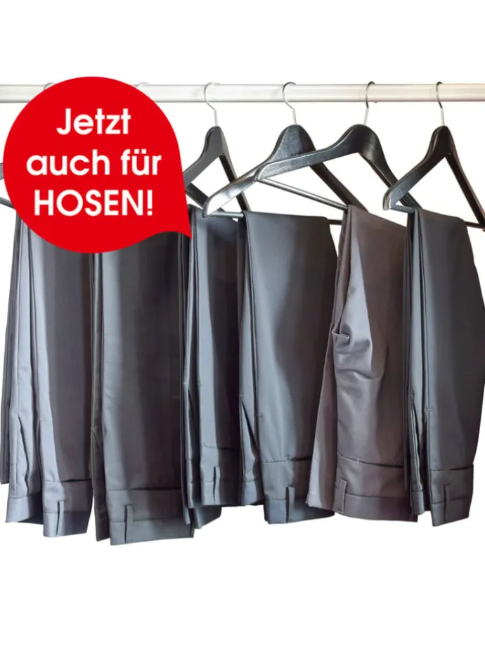 CLEANmaxx Bügler-Aufsatz für Hosen - silber/weiß