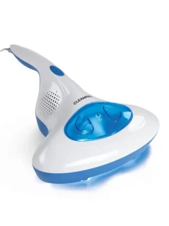 CLEANmaxx Milben-Handstaubsauger mit UV-C-Licht - blau/weiß