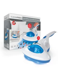 CLEANmaxx Milben-Handstaubsauger mit UV-C-Licht - blau/weiß
