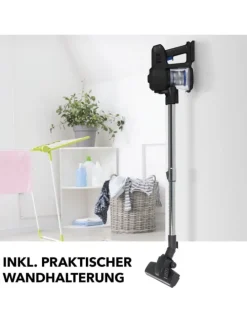 CLEANmaxx Zyklon-Staubsauger - schwarz/blau