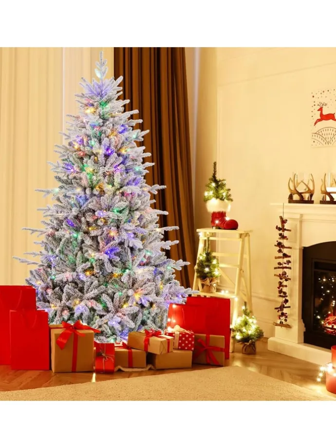 210cm Künstlicher Weihnachtsbaum in Grün