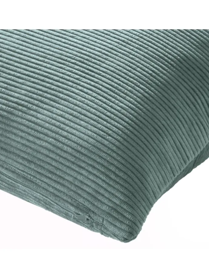 Cord Kissenhülle 2er-Pack Glasgow in jade