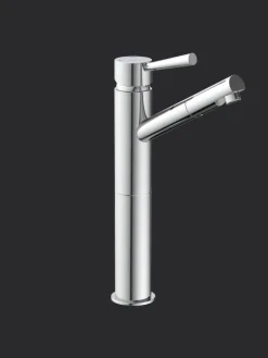 CORNWALL Waschtischarmatur, Chrom, für Aufsatzwaschbecken