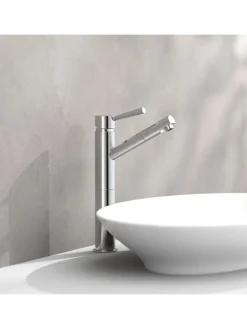 CORNWALL Waschtischarmatur, Chrom, für Aufsatzwaschbecken