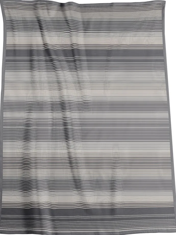 Cotton Home Wohndecke Lines in grau