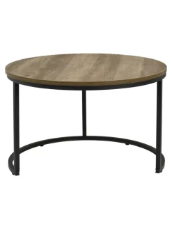 Couchtisch Christchurch in Braun (H)47cm (B)74cm (L)74cm