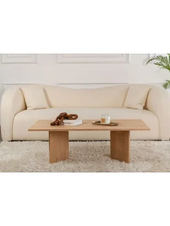 Couchtisch in Hellbraun - (B)119 x (H)40 x (T)60 cm