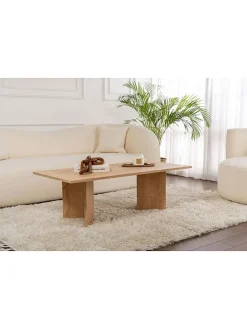 Couchtisch in Hellbraun - (B)119 x (H)40 x (T)60 cm