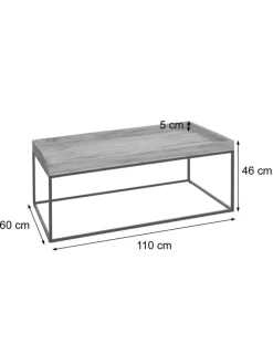 Couchtisch K71, Dunkelgrau