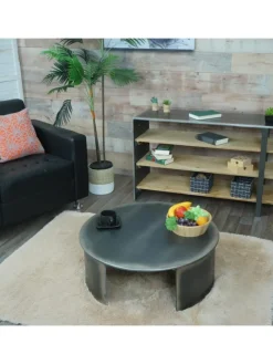 Couchtisch L74 Industrial rund