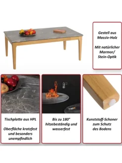 Couchtisch M55 HDF Laminat Melamin