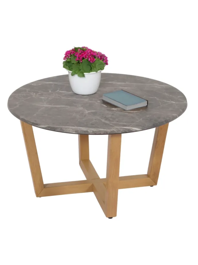 Couchtisch M61 Laminat Melamin Ø80cm