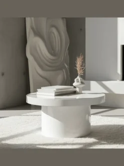 Couchtisch 60x60x30 cm Sofatisch in Hochglanz Modern, Design