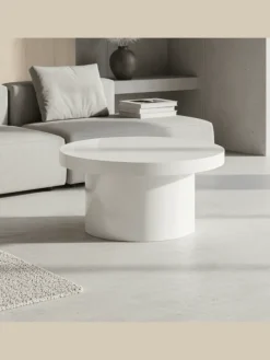 Couchtisch 60x60x30 cm Sofatisch in Hochglanz Modern, Design