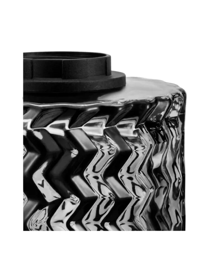 Crystal Smoke Tischleuchte max20W E27 Rauchglas