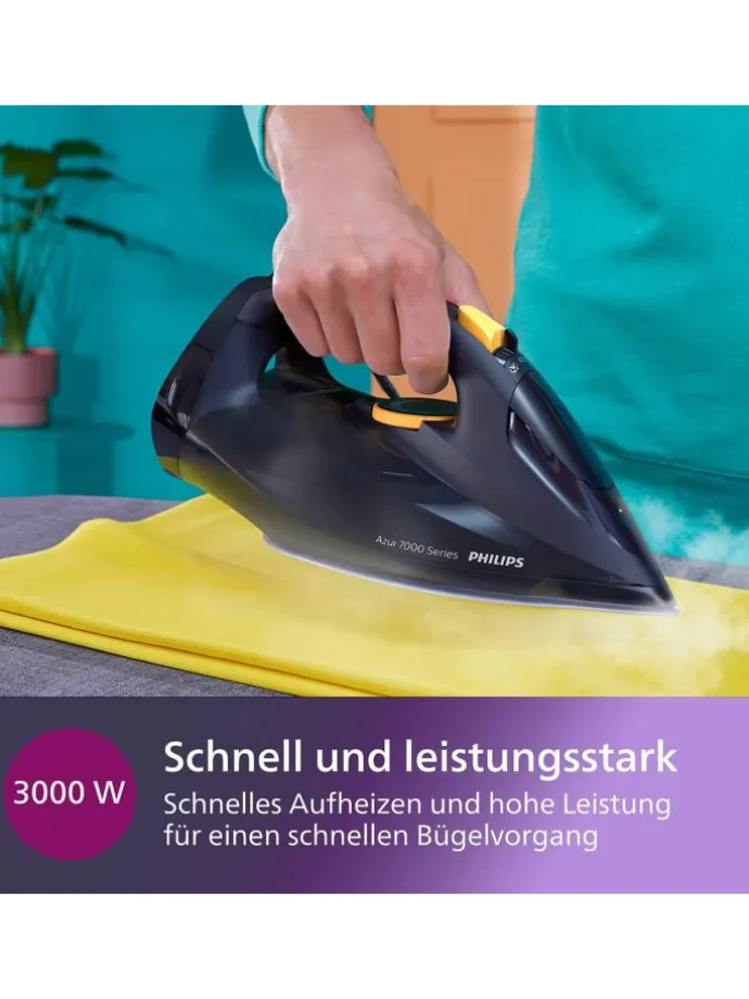Dampfbügeleisen DST7060/20 HV in blau
