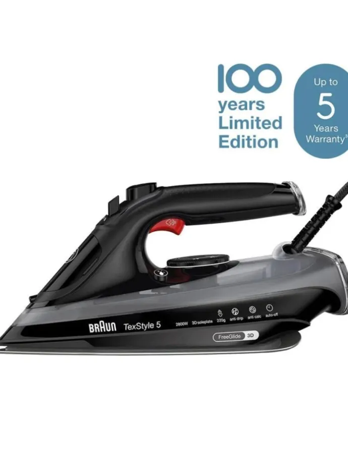 Dampfbügeleisen SI 5088 BK 100YRS Edition 2800 Watt in Schwarz