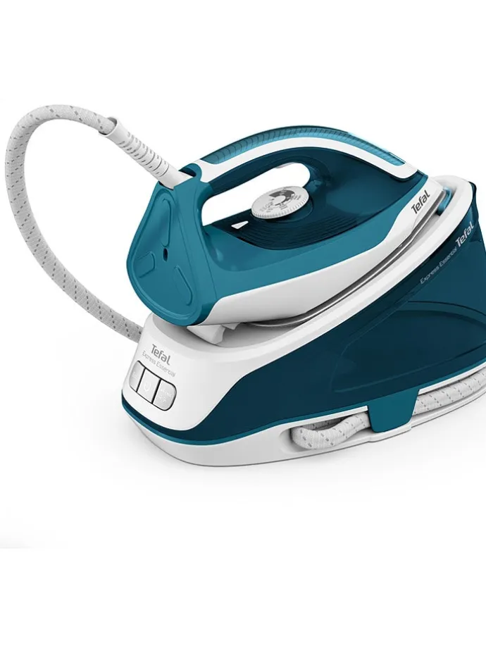 Dampfbügelstation "Express Essential" in Weiß/ Petrol