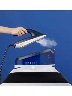 Dampfbügelstation LIN220 in Blau